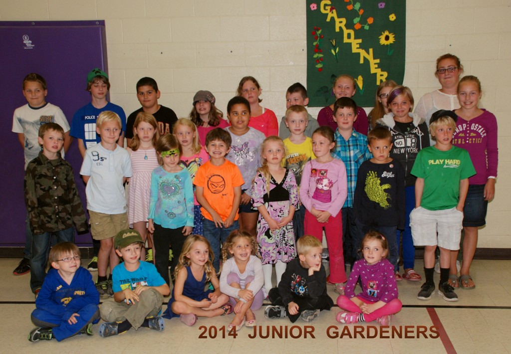 2014 Junior Gardeners